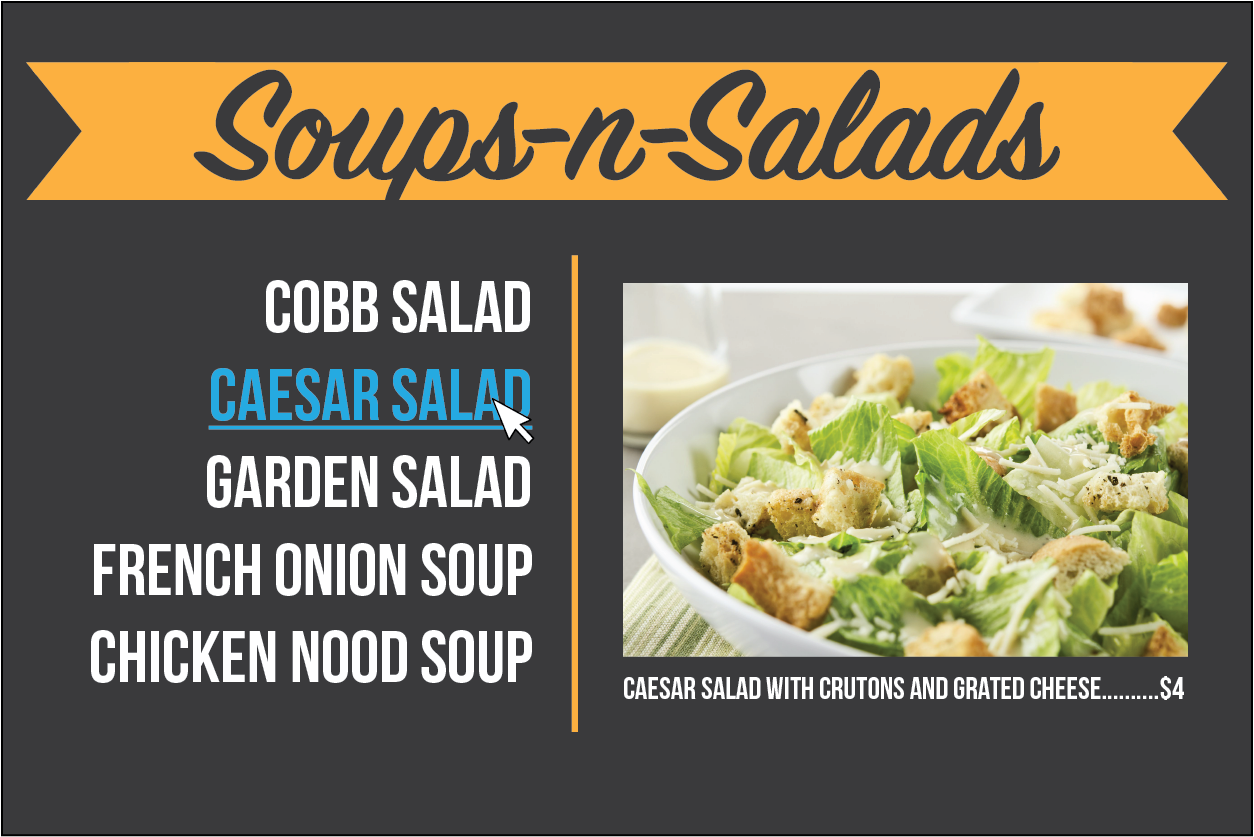 Soups and Salads